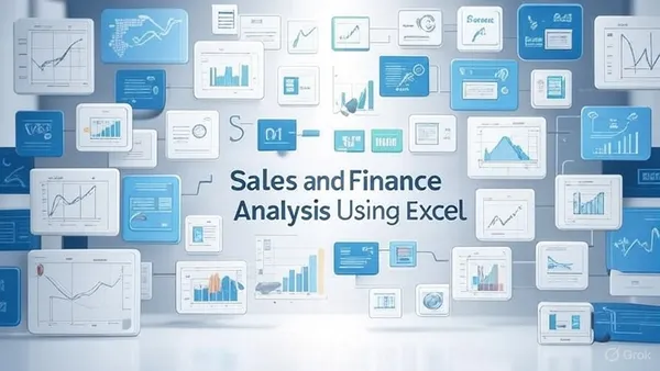 Sales and Finance Analysis Using Excel