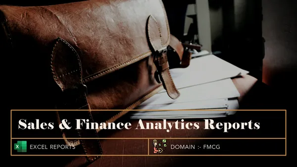 Sales Analytics(FMCG)