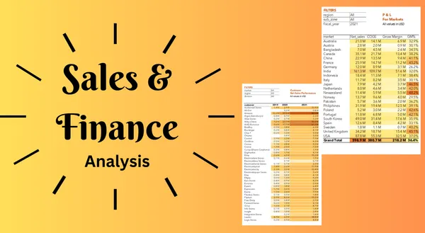 Sales and Finance Analytics