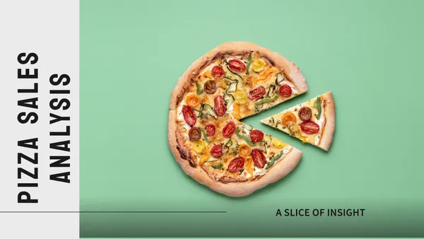 Pizza Sales Analysis