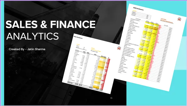 Sales & Finance Analytics
