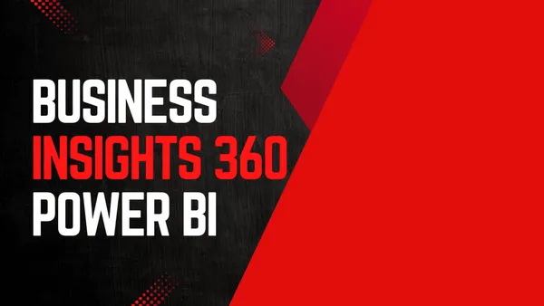 Business Insights 360 Dashboard for Finance, Sales, Marketing and Supply Chain