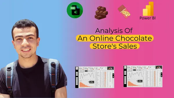 Analysis of an online chocolate store's sales