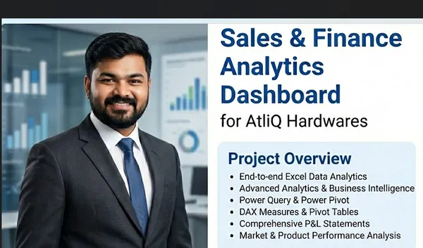 Sales & Finance Reporting & Analysis – AtliQ Hardwares