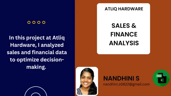 Sales and Financial analysis
