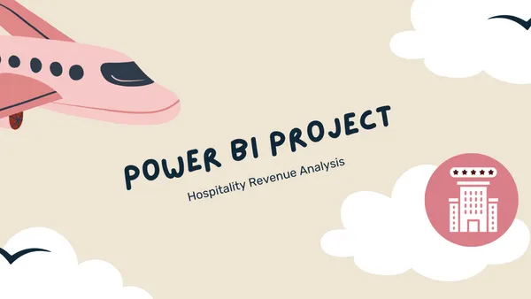 Hospitality revenue analysis