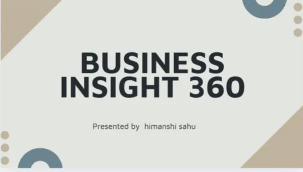 Business Insights 360