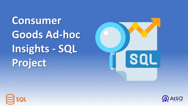 SQL: Consumer Goods Ad-hoc  insights