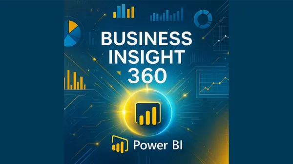 360° Business Insights  Dashboard for End-to-End Visibility across Finance, Sales, Marketing  &  Supply Chain
