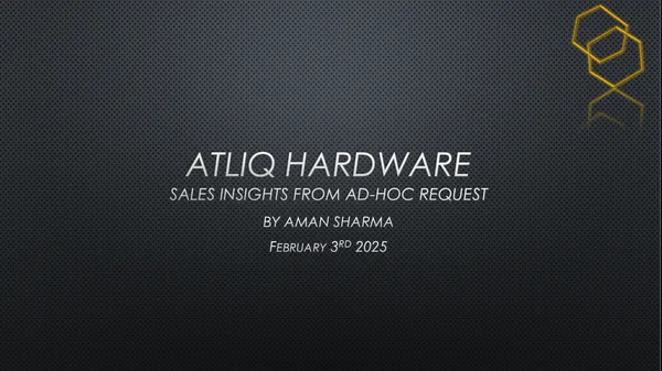 ATLIQ HARDWARESALES INSIGHTS FROM AD-HOC REQUEST