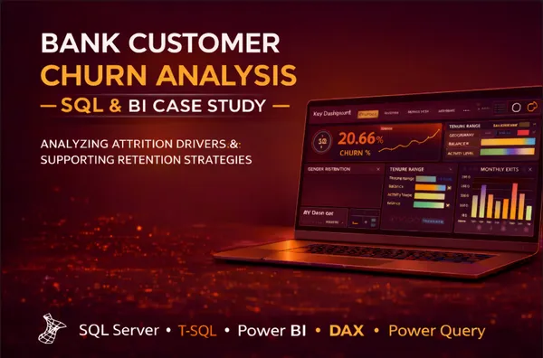 Bank Customer Churn Analysis — SQL & BI Case Study