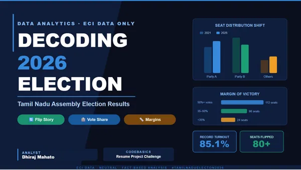Decoding the 2026 Tamil Nadu Assembly Election