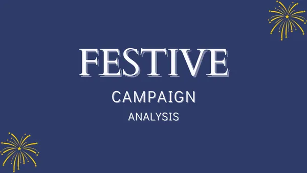 Festive Campaign Analysis