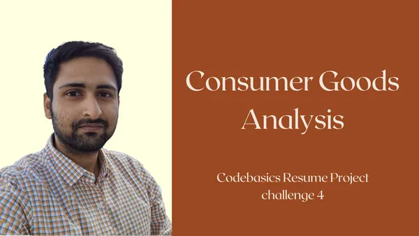 Consumer Goods Analytics