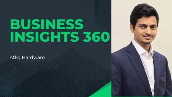Business Insights - 360 for Sales, Finance,  Marketing, Supply chain and Executive view
