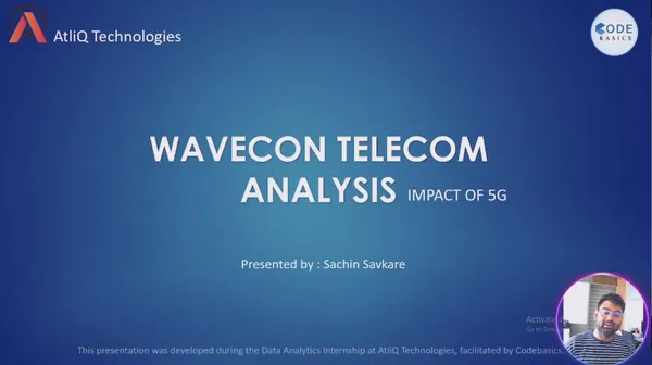 Wavecon Telecom – 5G Performance & Market Analysis Dashboard