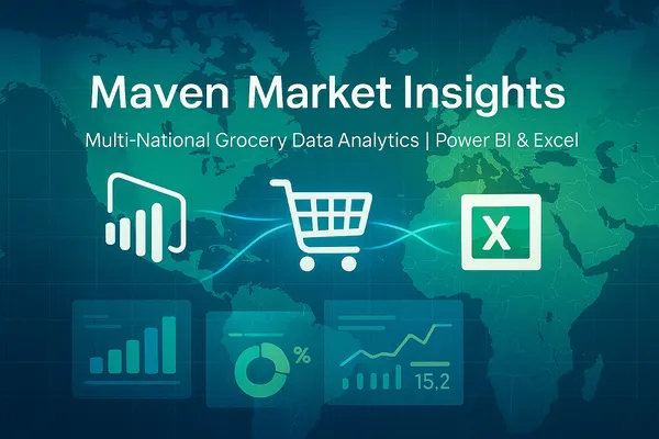 Power BI Data Analytics and Reporting for Maven Market: Multi-National Grocery Chain Insights