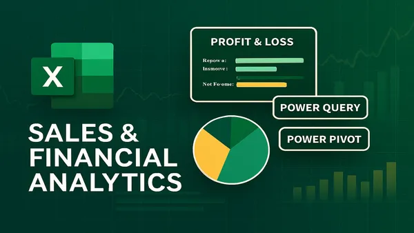 Excel – Sales and Financial Analytics