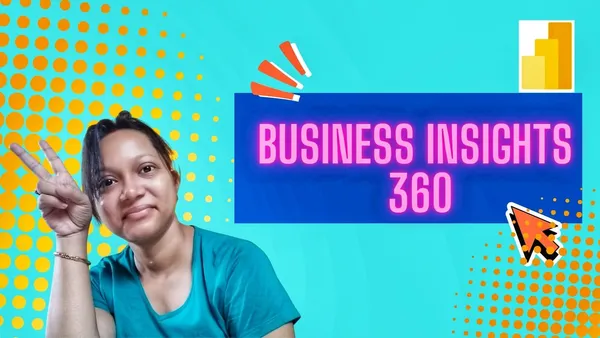 Business Insights 360 Dashboard for Finance, Sales, Marketing and Supply Chain