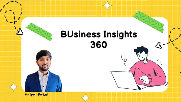 Business Insights 360 Dashboard for Finance, Sales, Marketing and Supply Chain