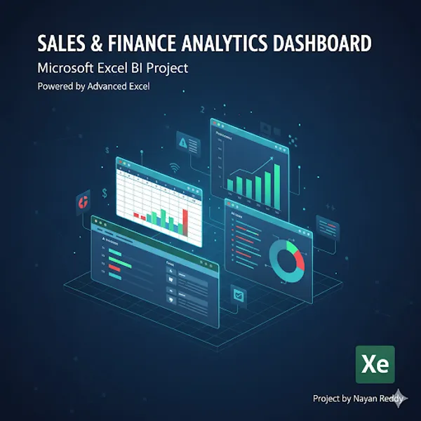 Sales & Finance Analytics Dashboard