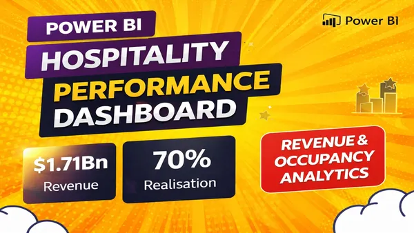 Hospitality Revenue & Performance Analytics Dashboard .