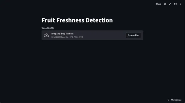 Fruit Freshness Detection
