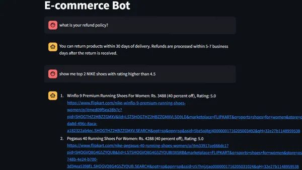 E-Commerce Chatbot