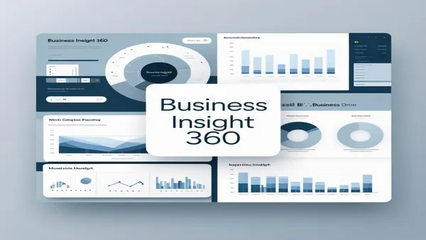 Business Insights 360 Dashboard for Finance, Sales, Marketing and Supply Chain