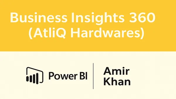 Business Insights 360 (AtliQ Hardwares)