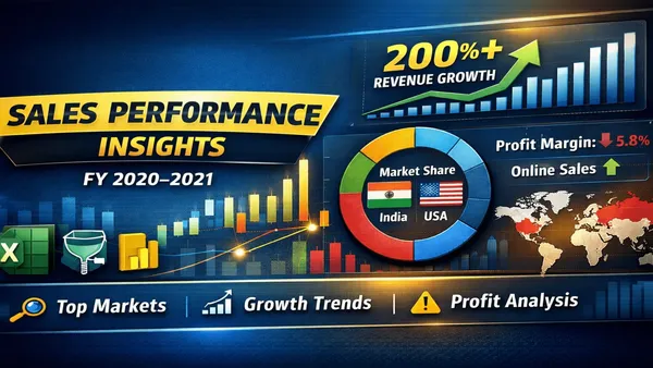 Sales performance report