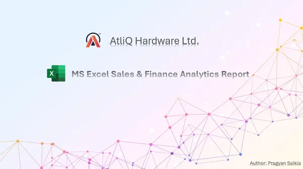 Excel Finance Report for AtliQ Hardware