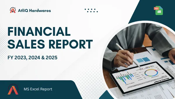 Excel Finance Report for AtliQ Hardware