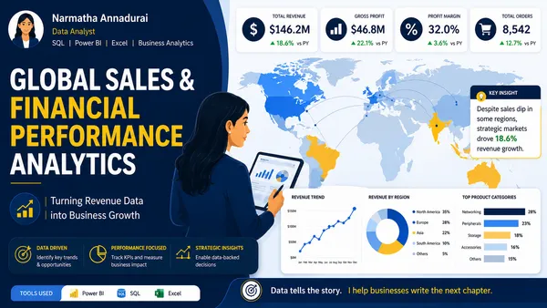 AtliQ Hardware: Global Sales & Financial Performance Analytics