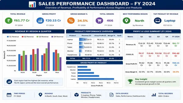 Excel-Sales-Dashboard