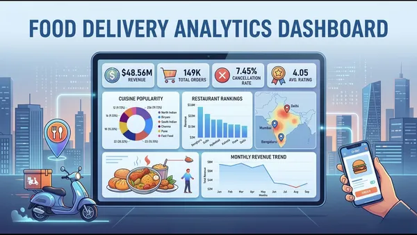 Food Delivery Analytics Dashboard