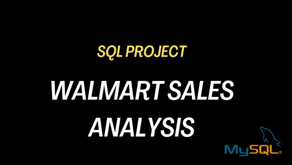 Walmart Sales Analysis