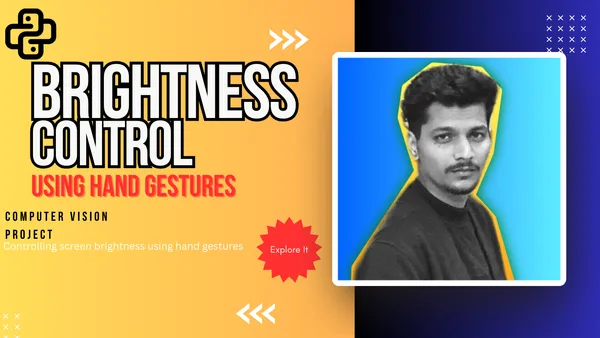 Brightness Control Using Hand Gestures