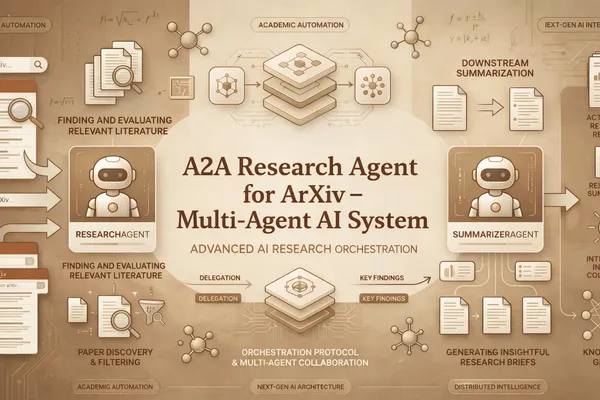 A2A Research Agent for ArXiv
