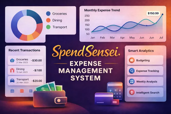 SpendSensei – Expense Management System