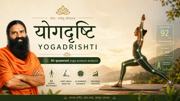 Yogadṛṣṭi: An AI-Powered Yoga Posture Analysis and Feedback System
