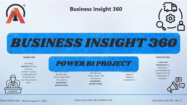 Business 360 - end to end data analysis