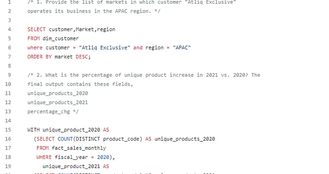 Ad-hoc Insights (Consumer Domain)