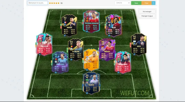 Fifa23 Ultimate team Builder using python