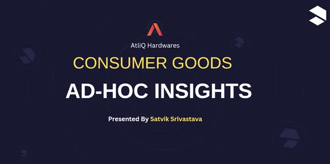 Ad Hoc Insights in Consumer Goods Domain