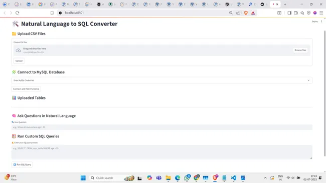 GenAI-Powered Natural Language to SQL App