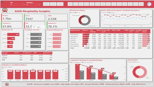 AtliQ Hospitality Insights