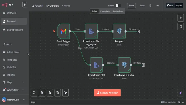 AI-Powered Supply Chain Analytics with n8n & Quadratic