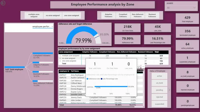 Analysis of Healthcare Service Delivery and Employee Punctuality