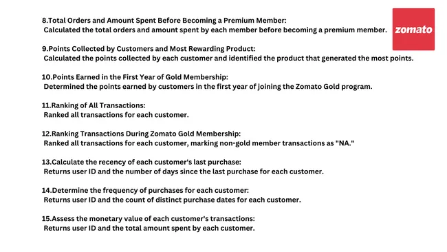 RFM Analysis Zomato